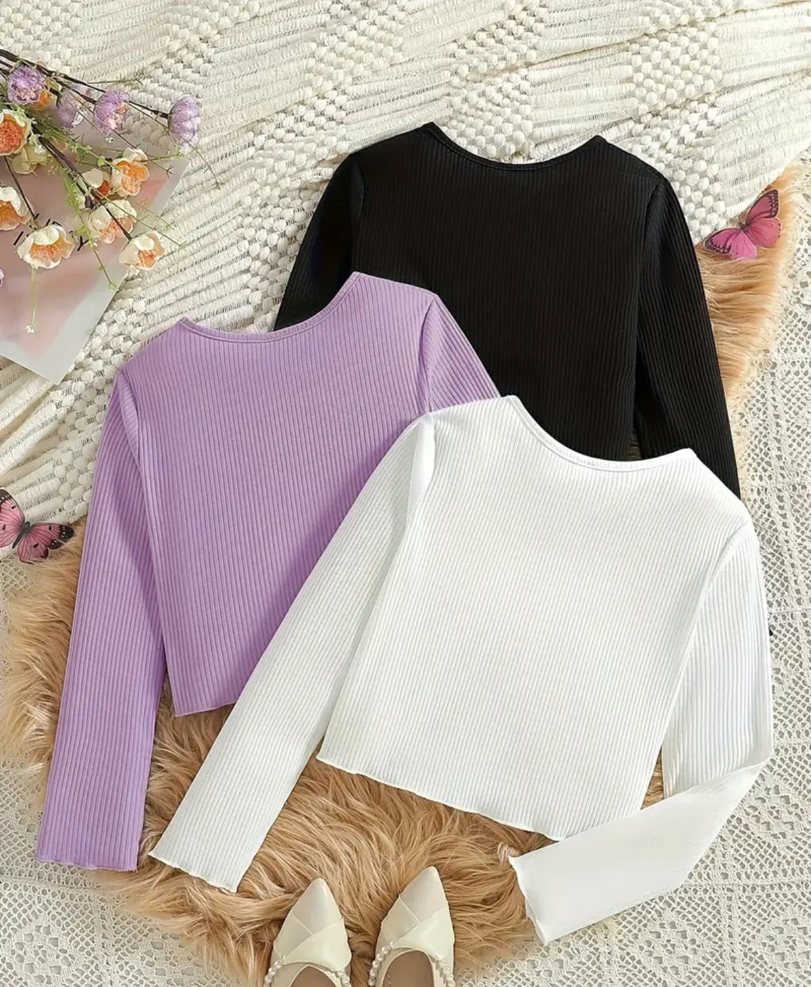 Butterfly Long Sleeve (3Pack)