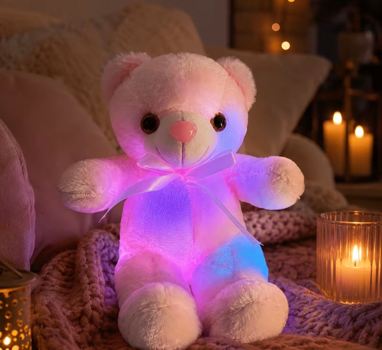 Teddy Glow up Plush Toy