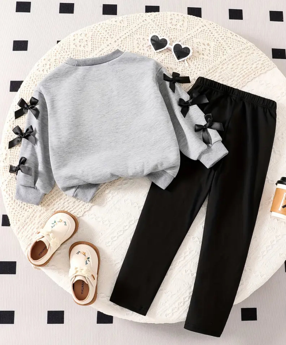 Bow Sweater Set