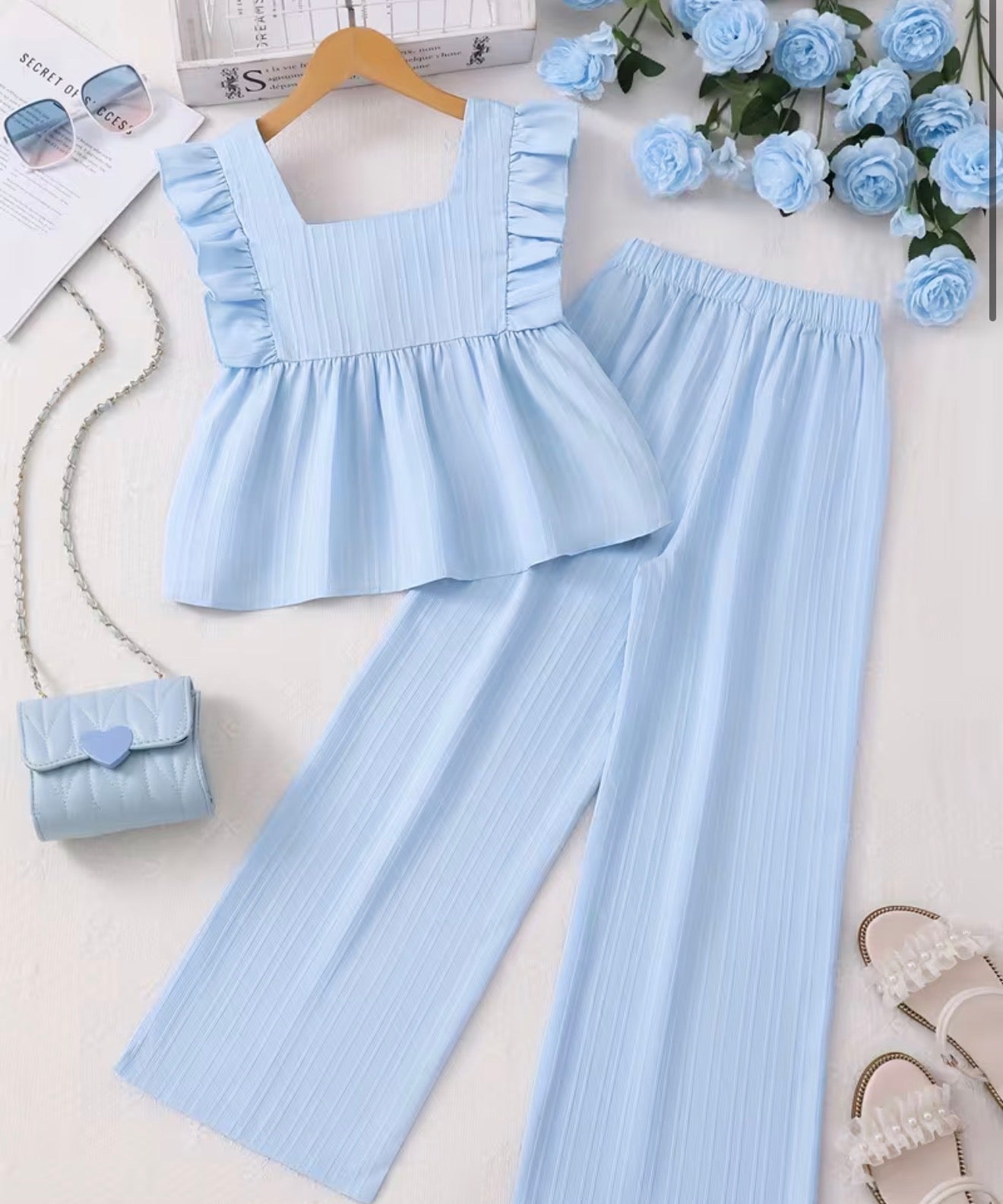 Ruffle Top Set