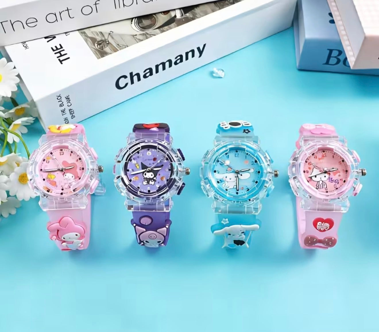 Hello Kitty Watch (4 Pieces)