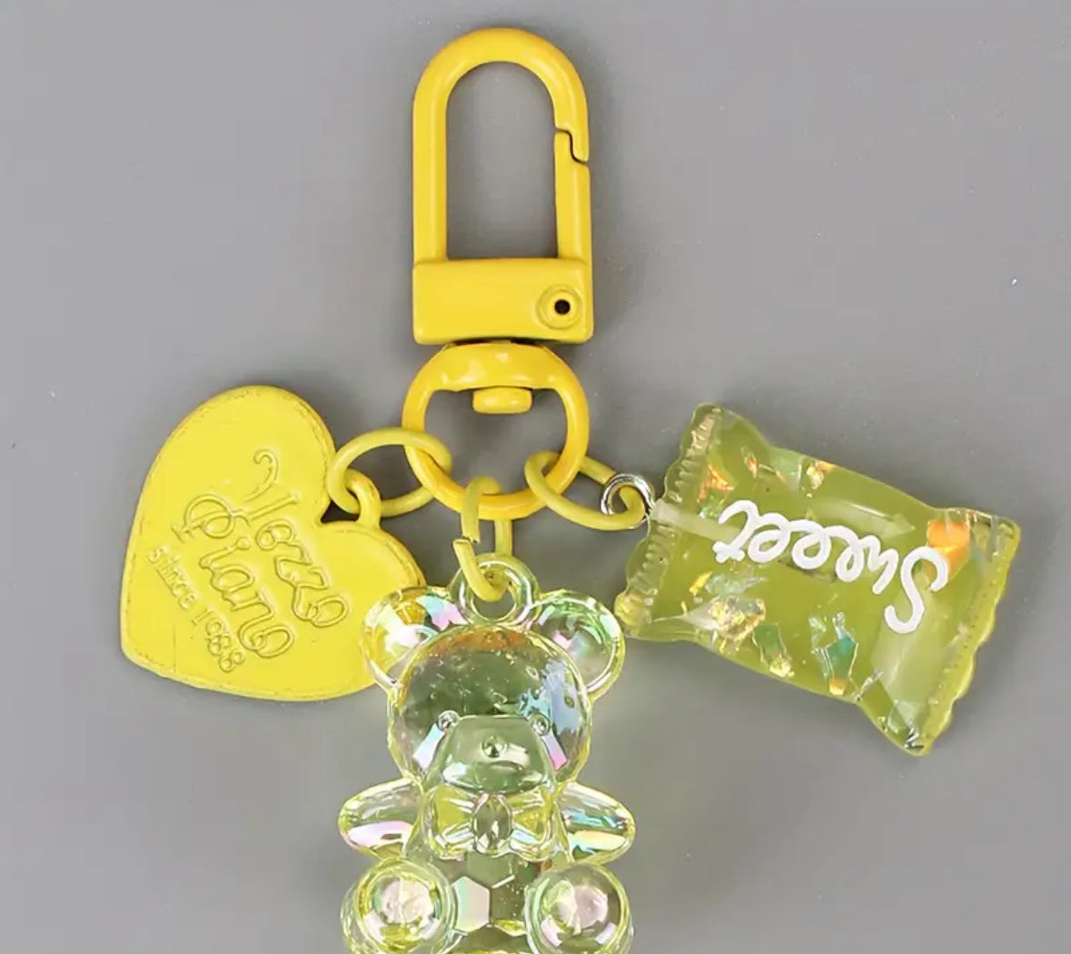 Acrylic Bear Keychain (5 Pack)