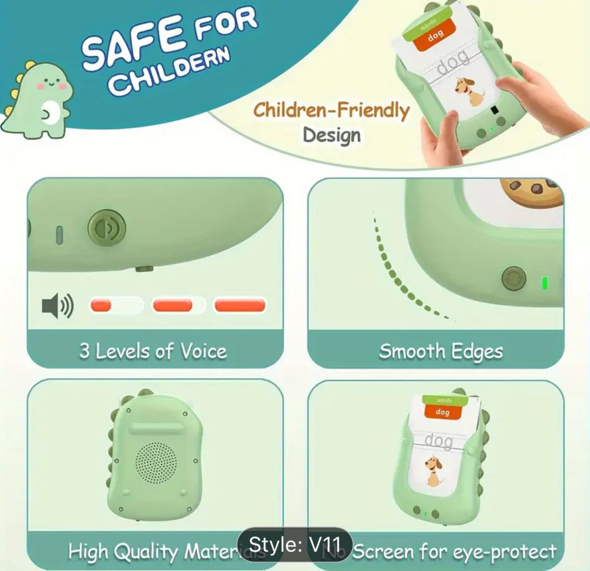 Talking Flash Cards for Toddlers