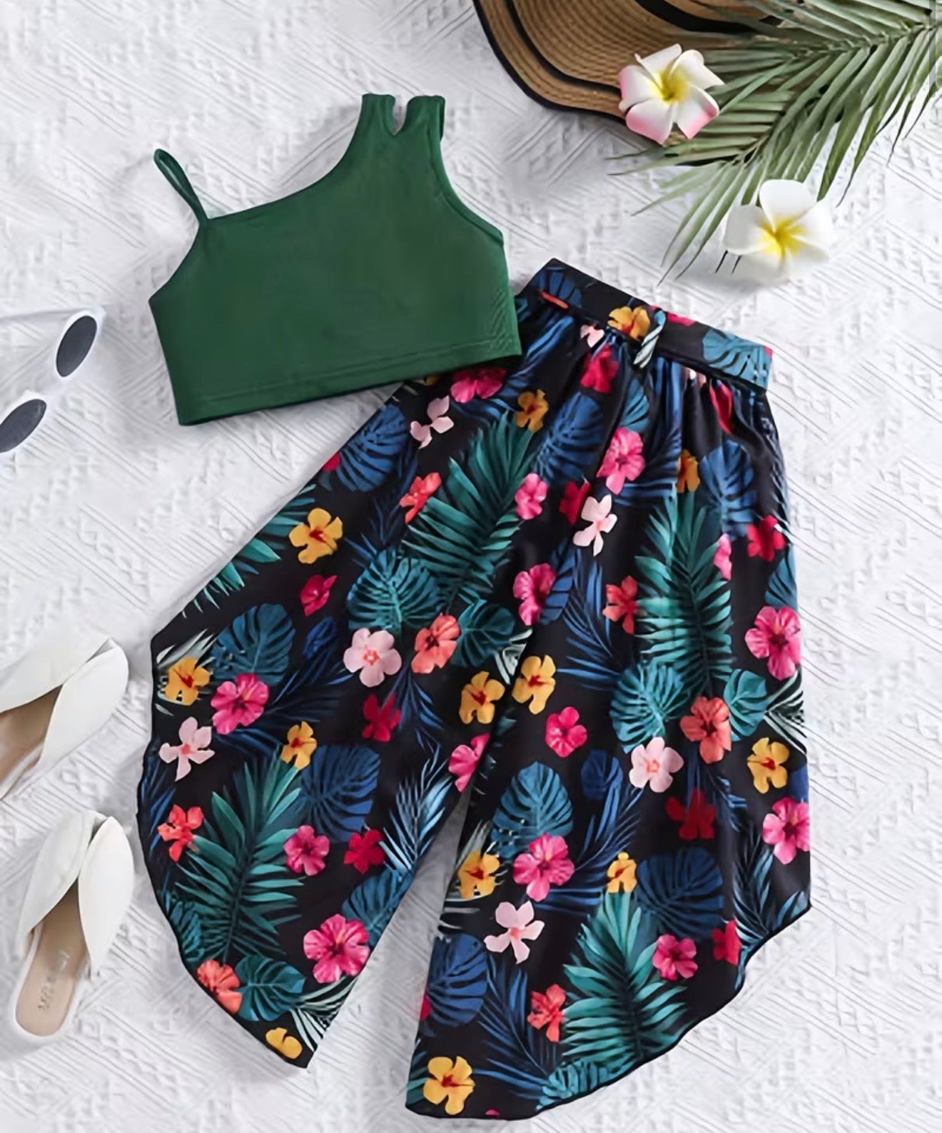 Flower Pants Set