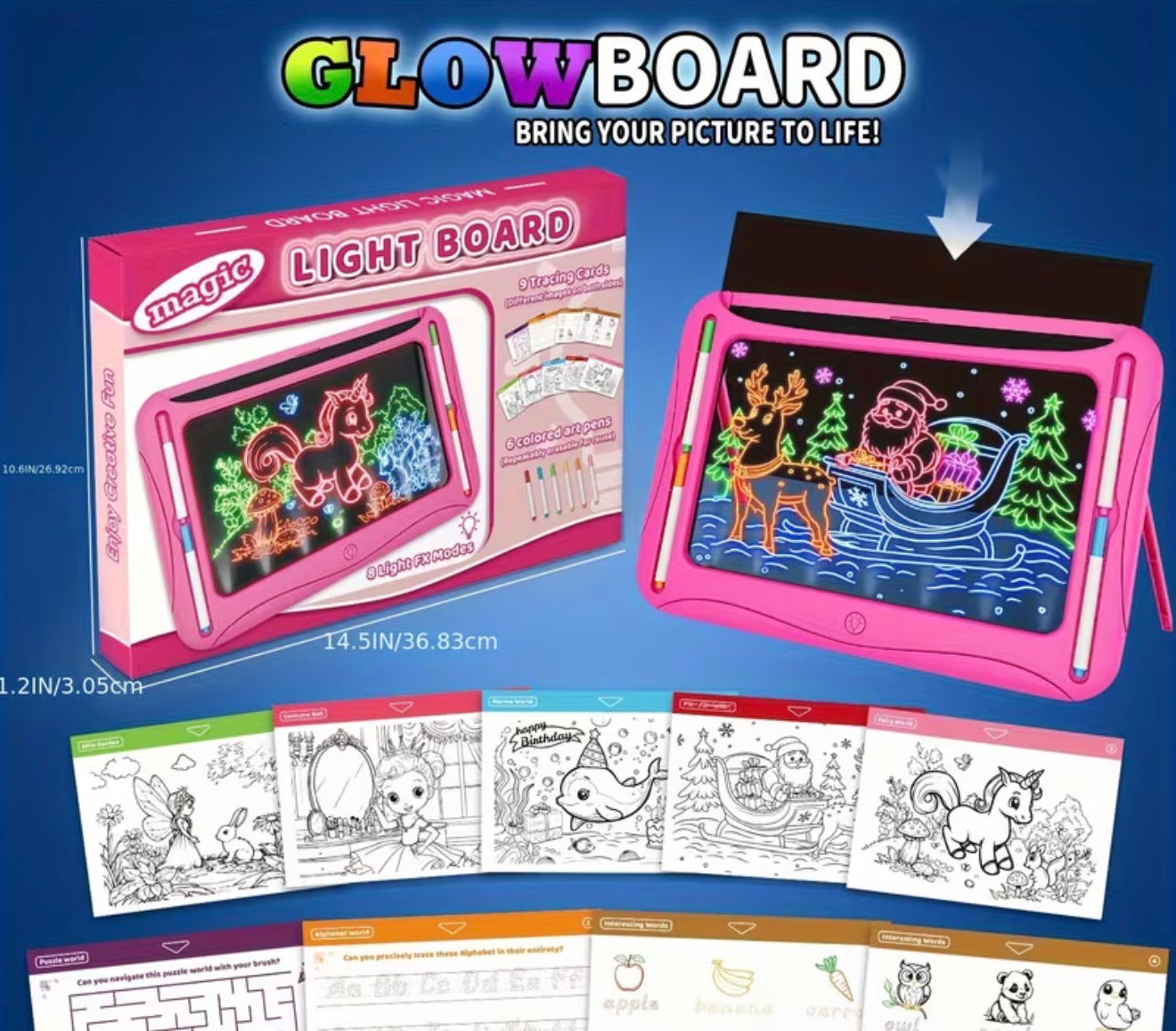 Led Light up Doodle Pad