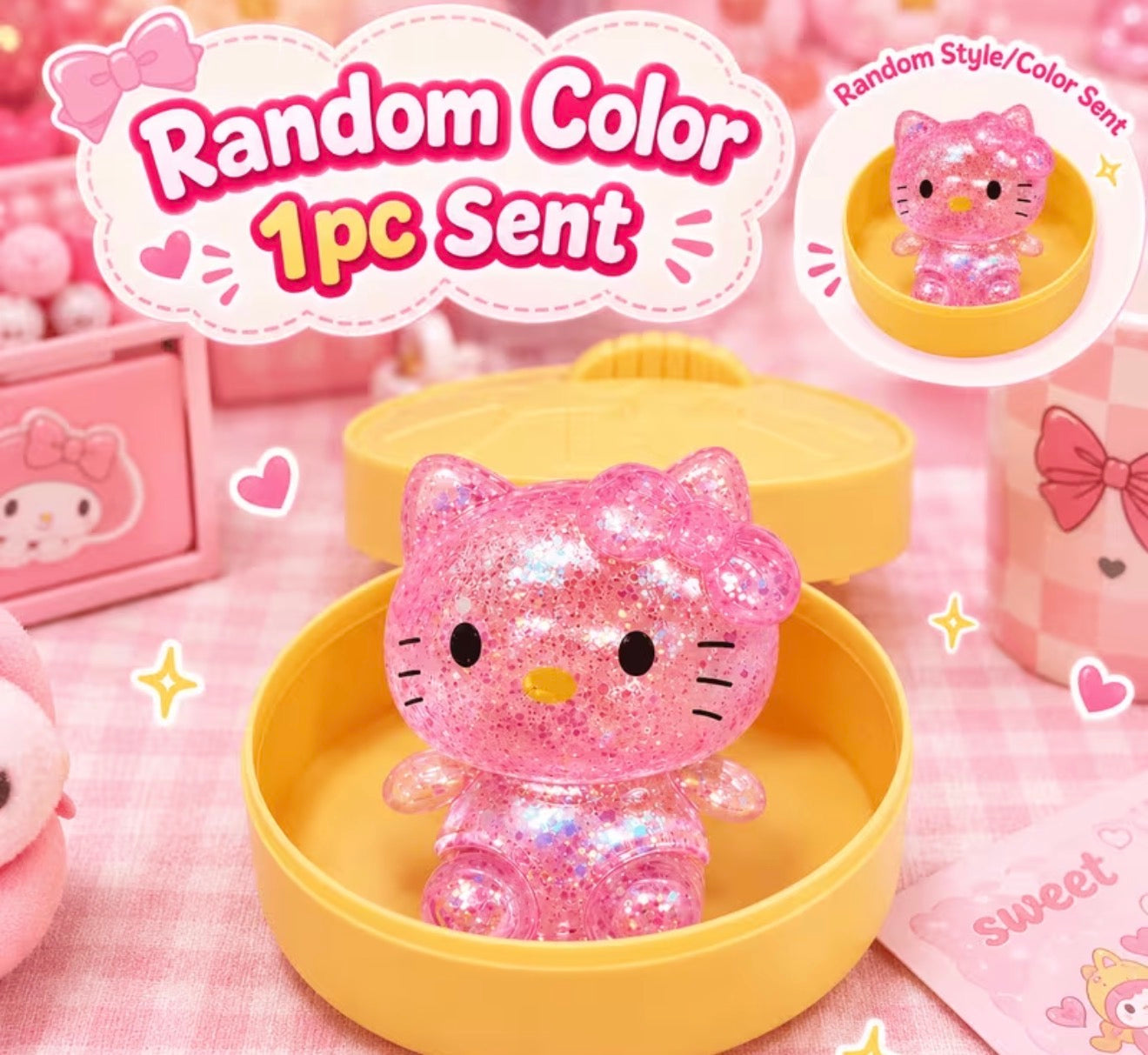Kitty Squishy Toy (1 Piece)