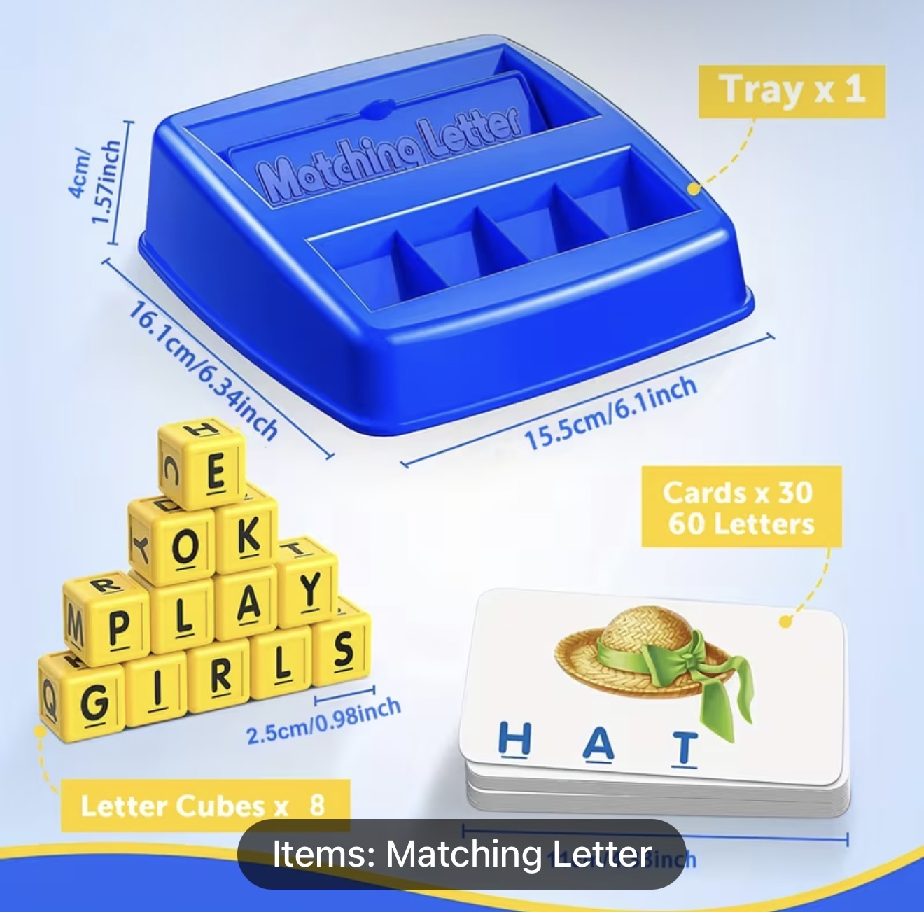 Educational Learning Spelling words