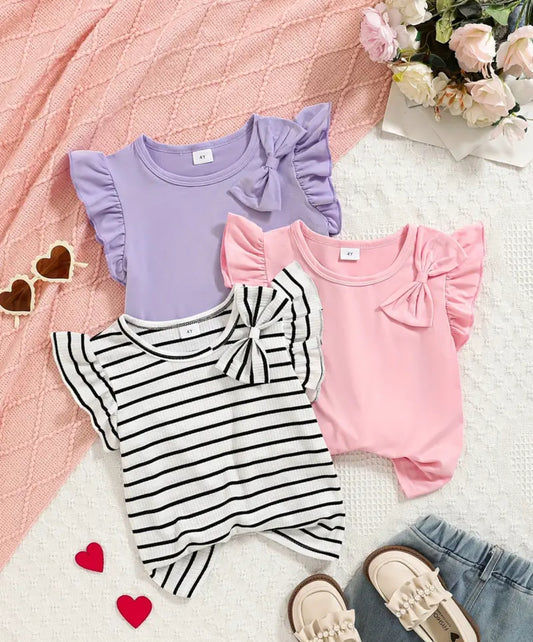 Ruffle Top (Pack of 3)