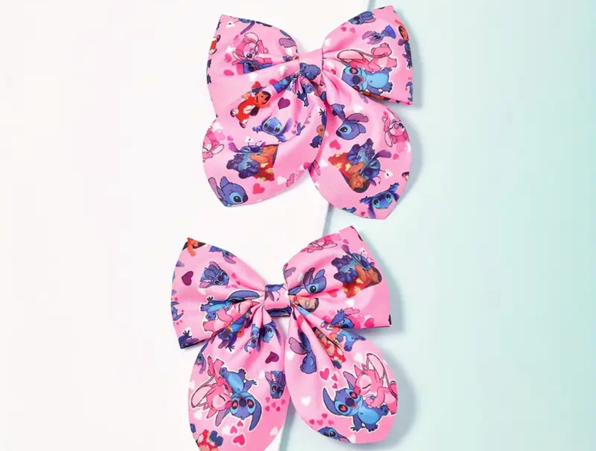 Stitch hair clips (Pack of 2)