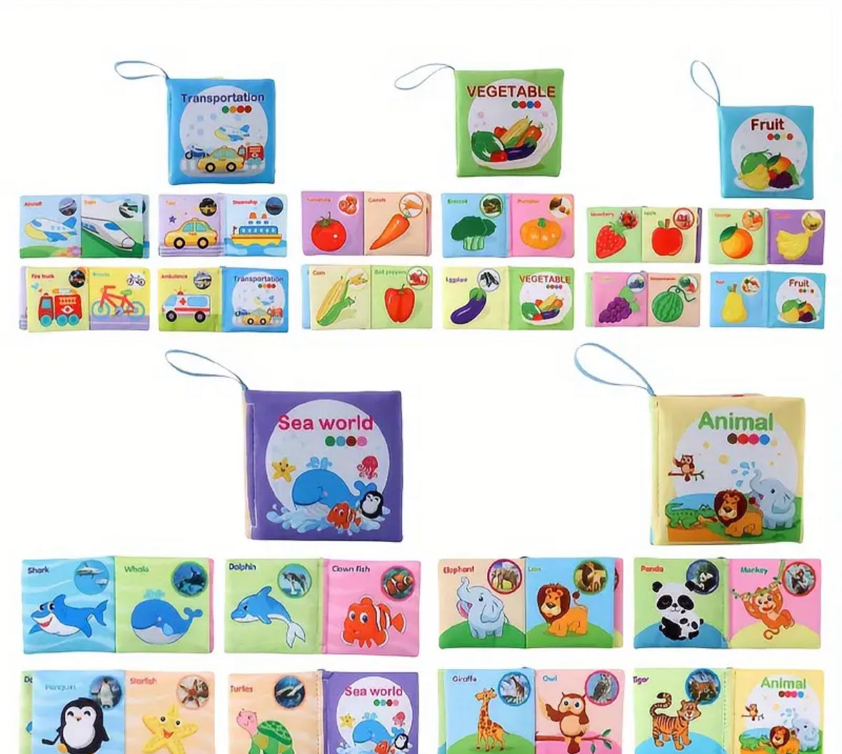 Cloth Booklet (5 Pieces)