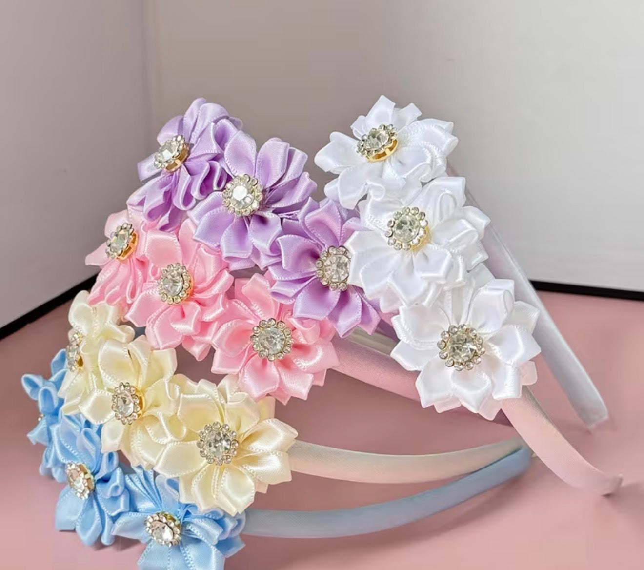 Flower Headbands (5 Pieces)