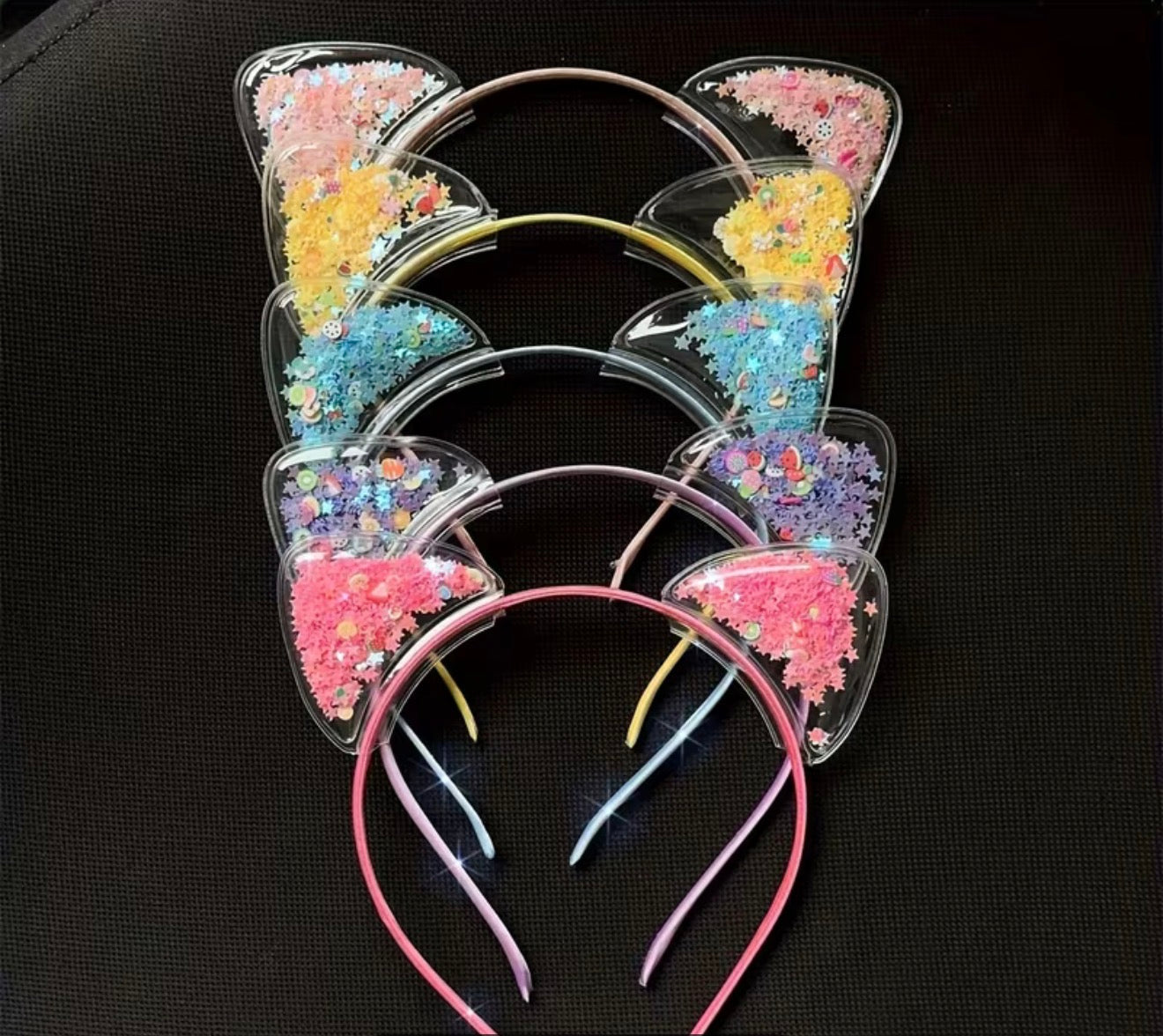 Cat Ears Headbands (5 Pieces)