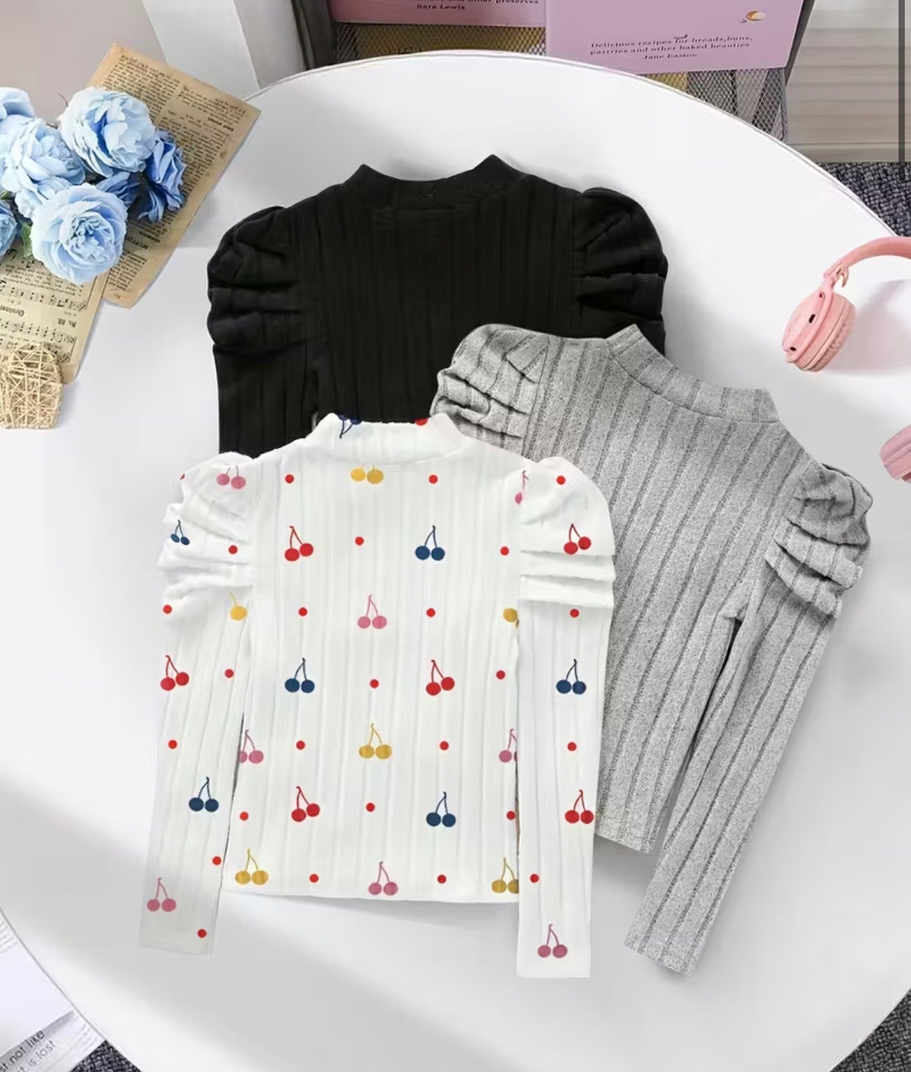 Long Sleeve Tops (3Pieces)