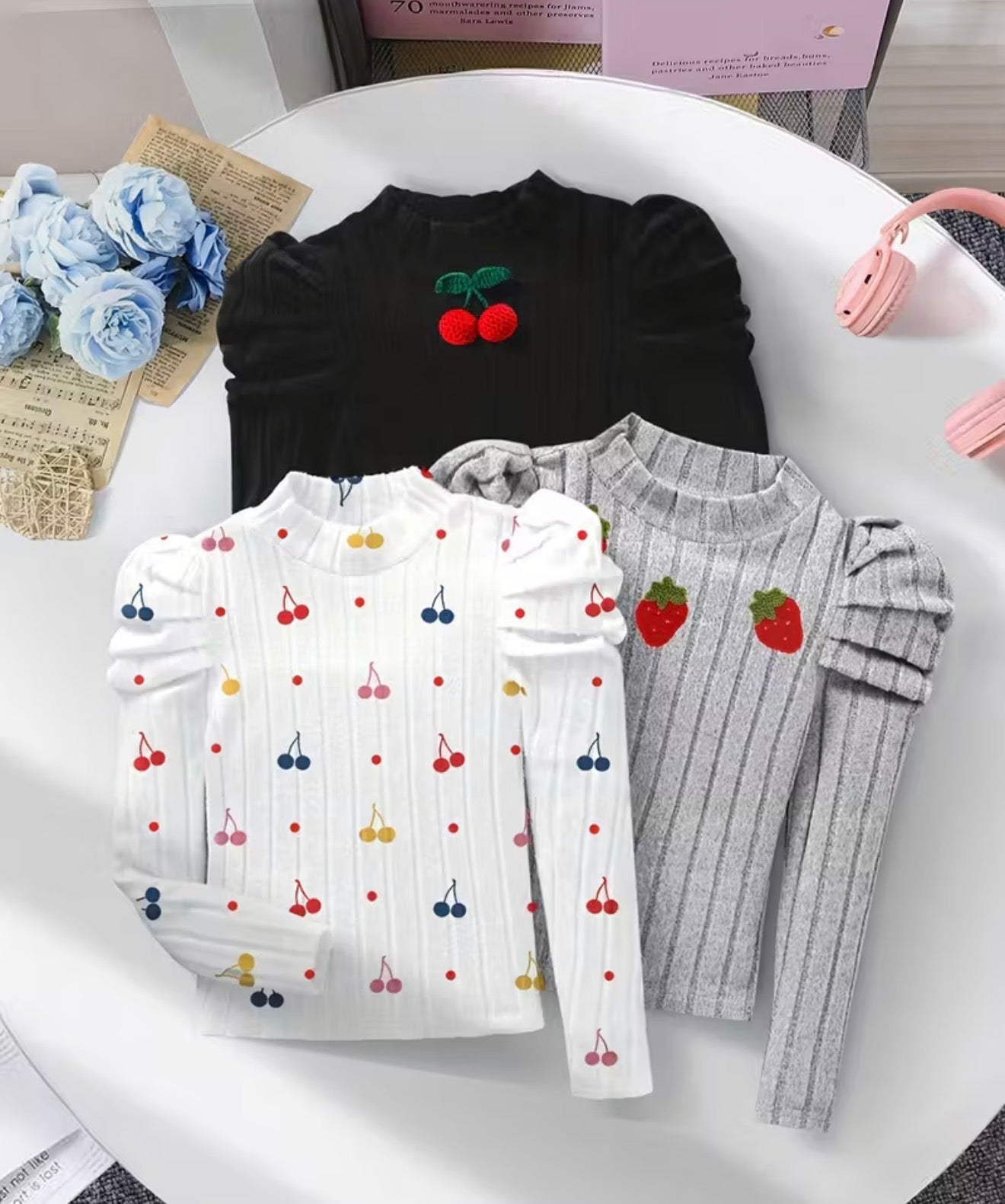 Long Sleeve Tops (3Pieces)