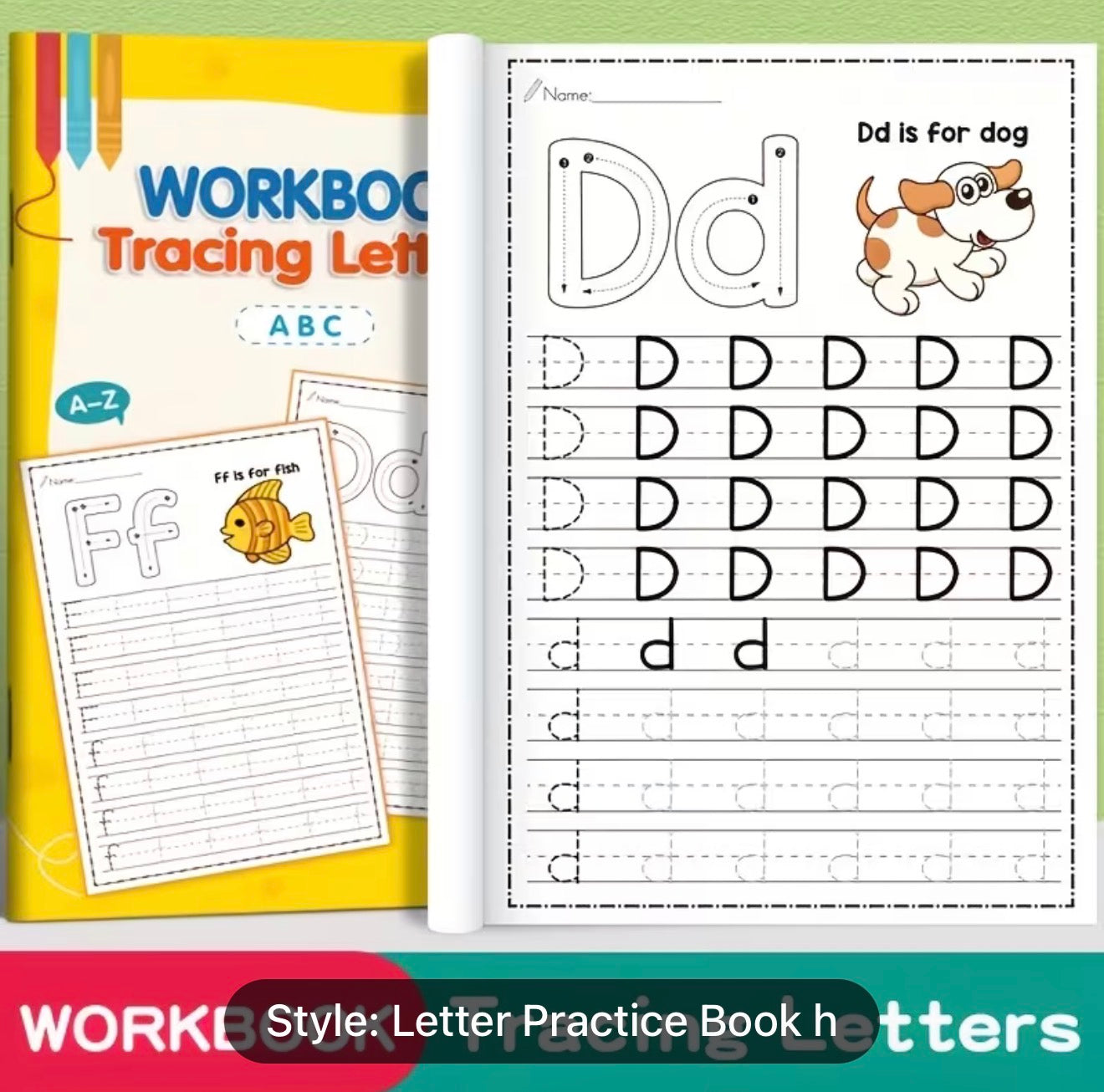 Letter Work Book (32 Letters)