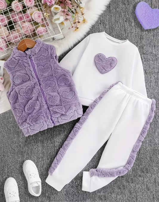 Heart Vest Set ( 3 Pieces)