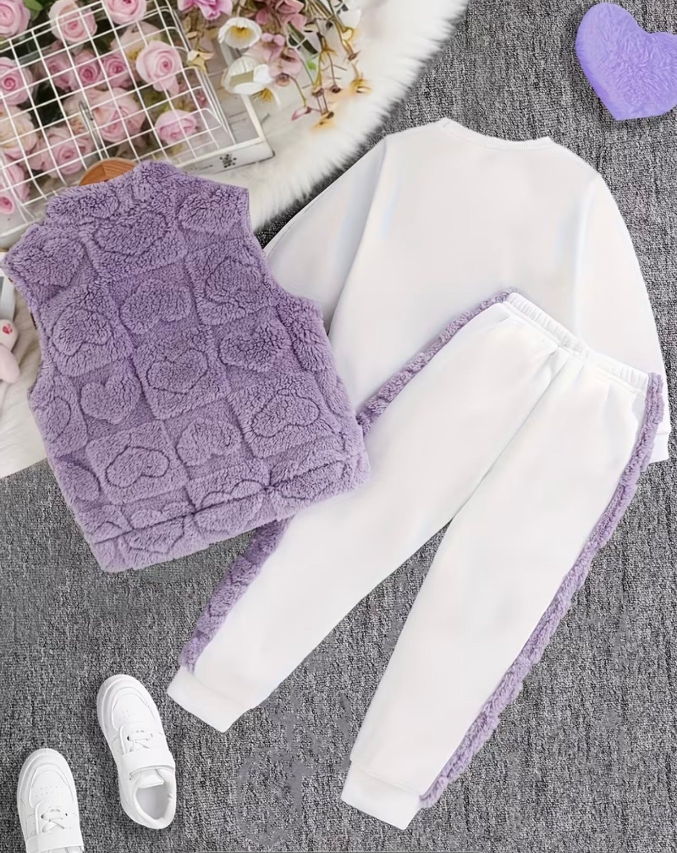 Heart Vest Set ( 3 Pieces)