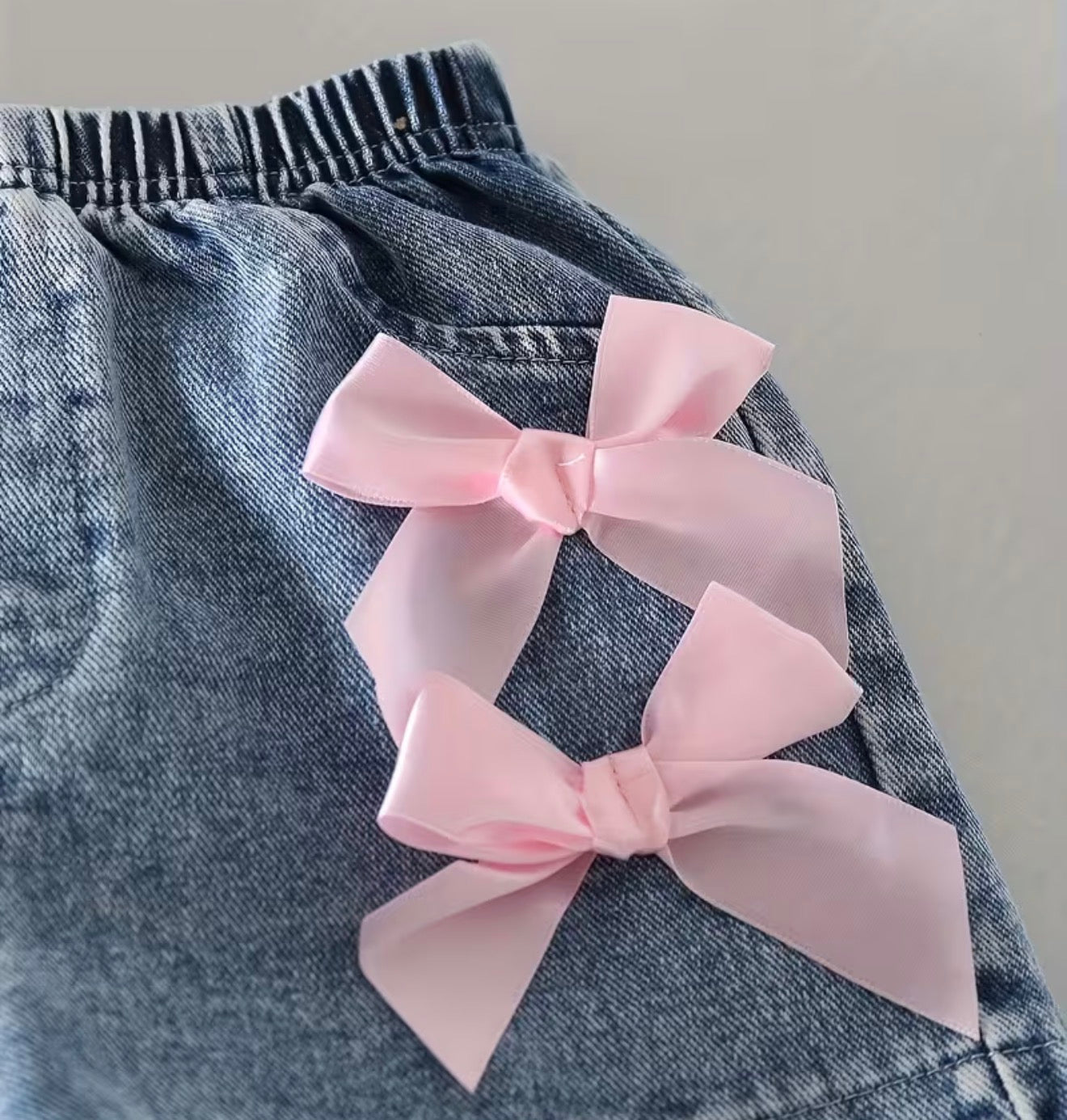 Bow Top and Shorts Set