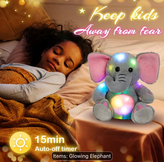 Elephant Plush Glow Toy