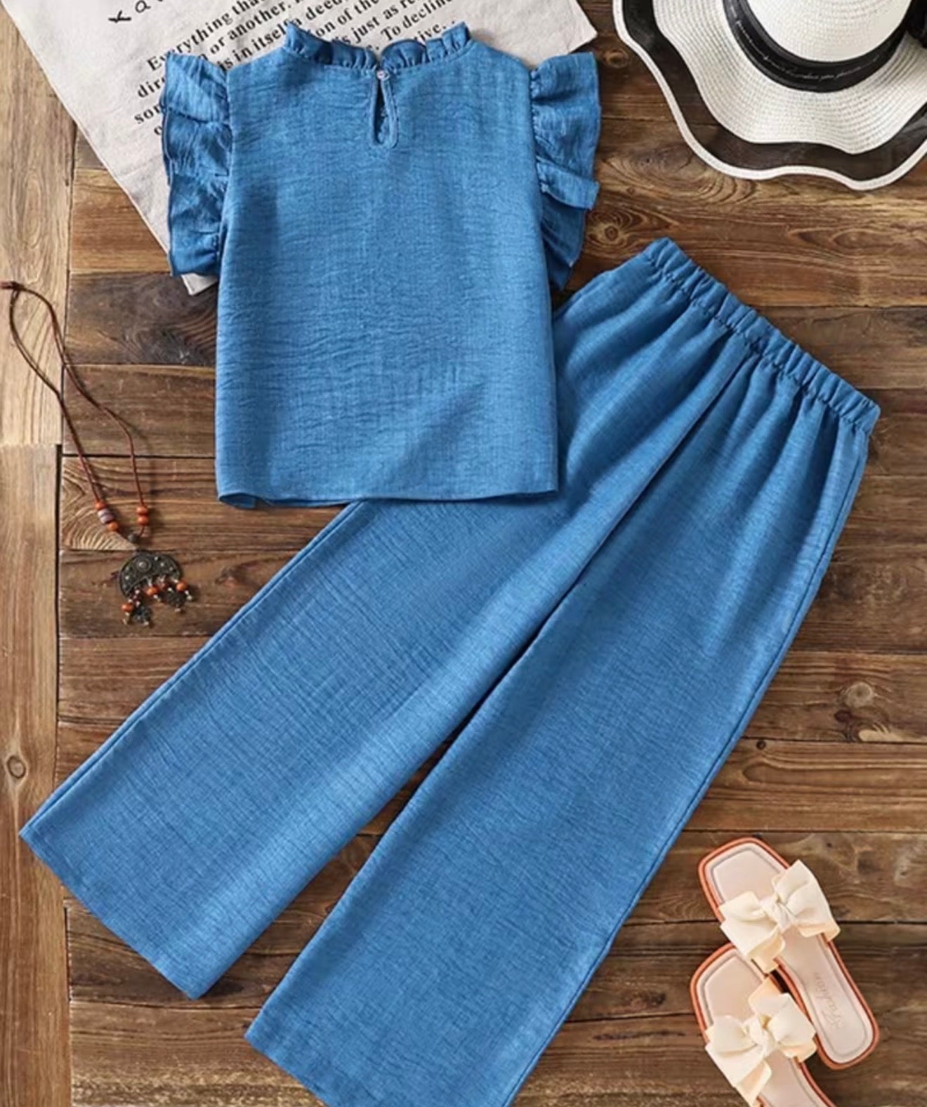 Ruffle Top Set