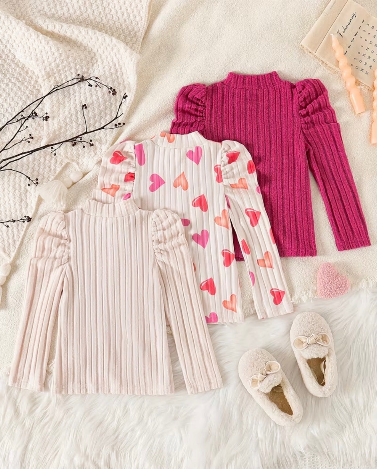 3 Piece Long Sleeve Tops